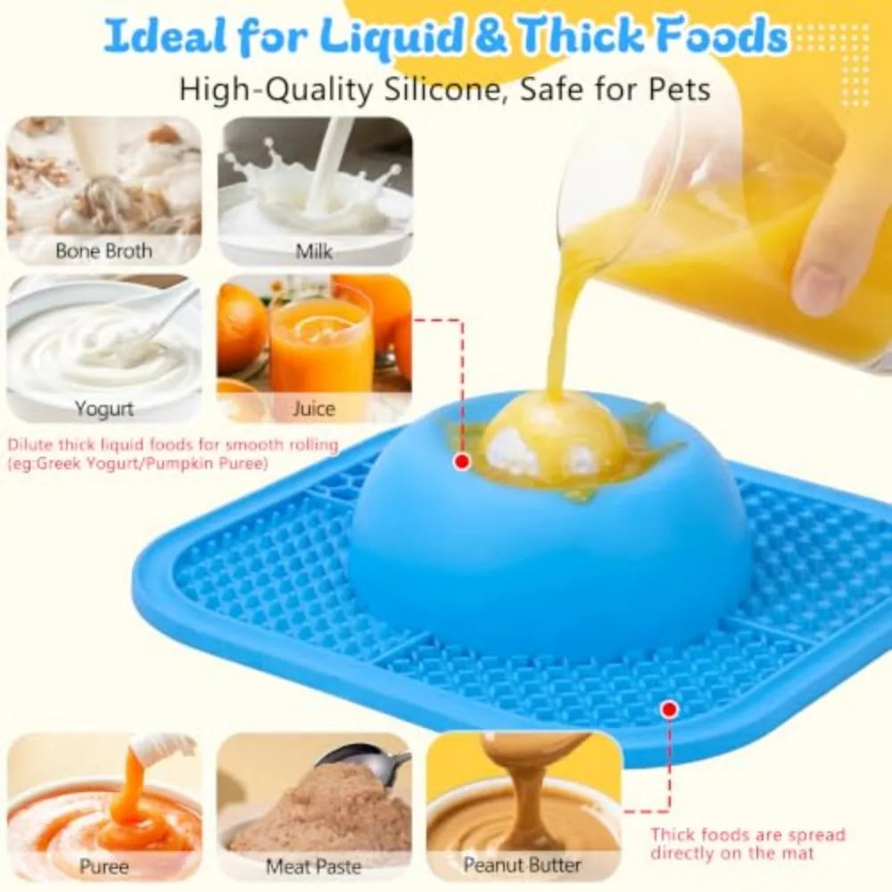 Snout & Pounce™ Enrichment Lick Mat