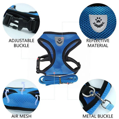 Snout & Pounce™ Reflective Pet Harness
