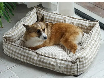 Indoor Dogs Small Medium Cat Sofa Sleeping Bed Pet Nest Cat Bed Pet Sofa Sleeping Bed Furniture Pet Supplies Accessories