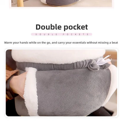 Cat Bag Winter Warm Cat Outing Bag Carrying Bag Large Capacity Crossbody Pet Bag Princess Style