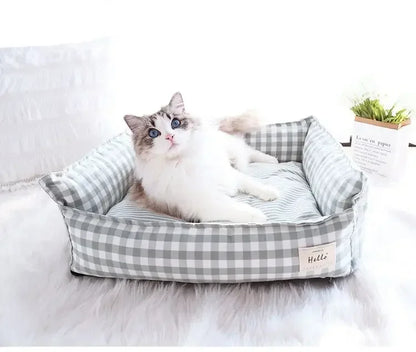 Indoor Dogs Small Medium Cat Sofa Sleeping Bed Pet Nest Cat Bed Pet Sofa Sleeping Bed Furniture Pet Supplies Accessories