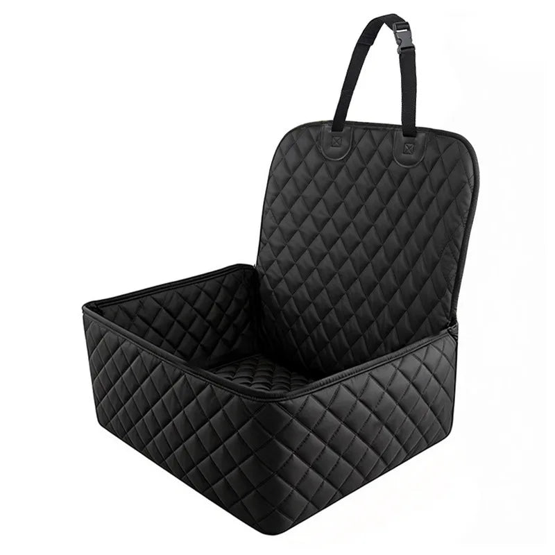 Waterproof Foldable Car Seat Cover, Rear Backseat Mat for Dogs & Cats