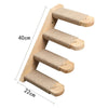 Modular Solid Wood Cat Shelves