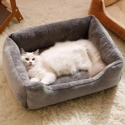 Cozy Cat Bed With Cushions