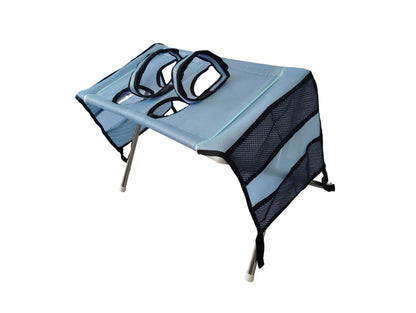 Foldable Pet Grooming Bath Table with Fixed Leash, Portable Dog Cat Washing Drying Trimming Table Anti-Slip Pet Bathing Stand Fo