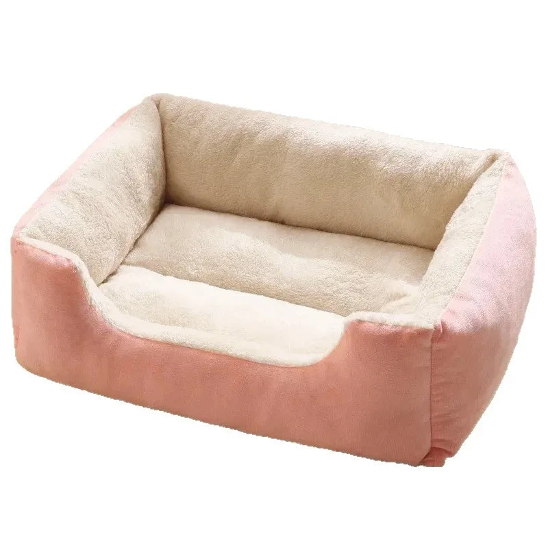 Winter Warm Pet Bed Small Medium Dog Cat Bed Teddy Comfortable Mat All Season Use