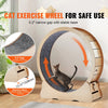 Large Wooden Cat Exercise Wheel