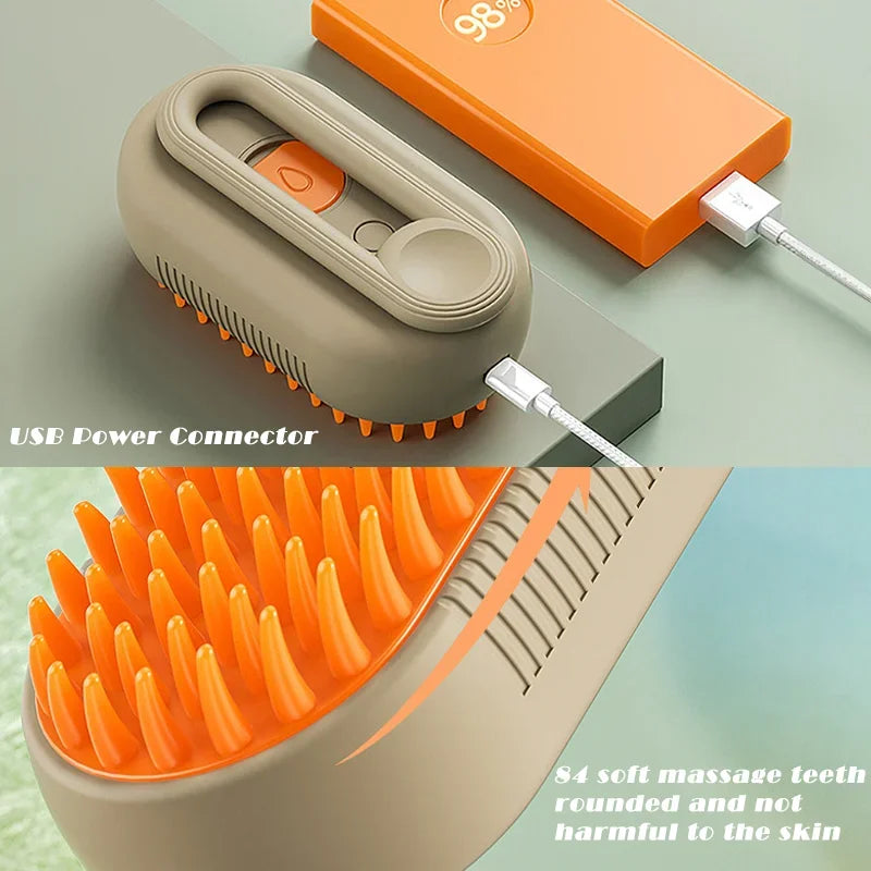 Snout & Pounce™ Mist Grooming Brush