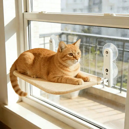 Snout & Pounce™ Window Cat Hammock