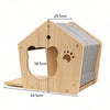 Modular Solid Wood Cat Shelves
