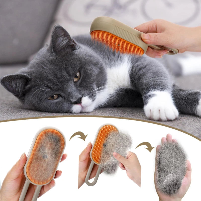 Snout & Pounce™ Mist Grooming Brush