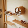Modular Solid Wood Cat Shelves