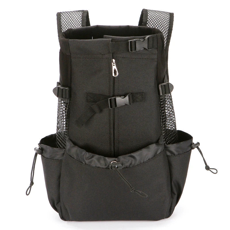 Strong Comfortable Oxford Cloth Dog Carrier Backpack for Cat Dogs High Quality Breathable Cycling Backpack for Outdoor Travel