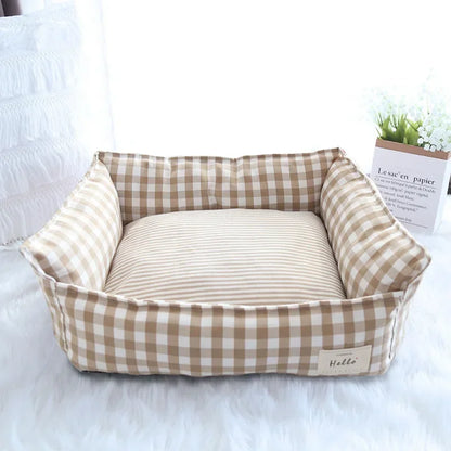 Indoor Dogs Small Medium Cat Sofa Sleeping Bed Pet Nest Cat Bed Pet Sofa Sleeping Bed Furniture Pet Supplies Accessories