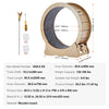 Large Wooden Cat Exercise Wheel