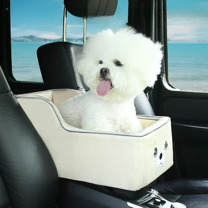 Travel Small Dog Carriers Safe Transport Pet Car Central Control Dog Seat Bed for Cats Car Front Seat Travel Carrier