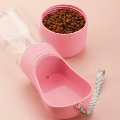 Snout & Pounce™ 3-in-1 Travel Water Bottle