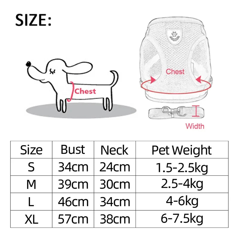 Snout & Pounce™ Reflective Pet Harness