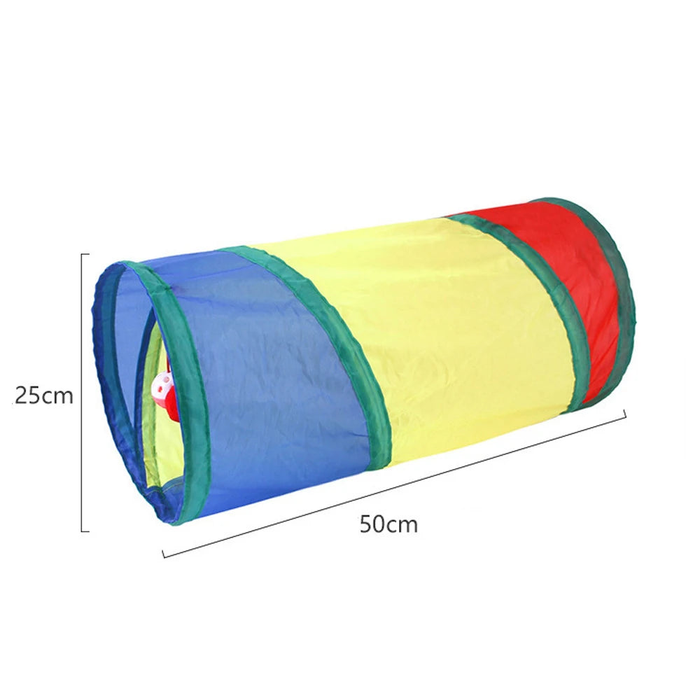 Snout & Pounce™ Foldable Cat Tunnel