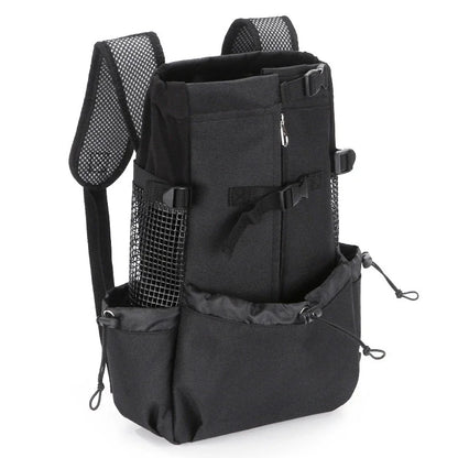 Strong Comfortable Oxford Cloth Dog Carrier Backpack for Cat Dogs High Quality Breathable Cycling Backpack for Outdoor Travel