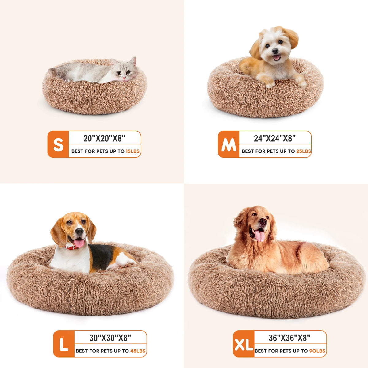 Snout & Pounce™ Calming Pet Bed