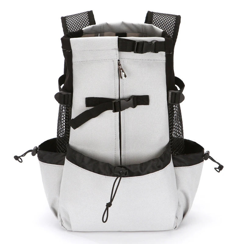 Strong Comfortable Oxford Cloth Dog Carrier Backpack for Cat Dogs High Quality Breathable Cycling Backpack for Outdoor Travel