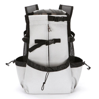 Strong Comfortable Oxford Cloth Dog Carrier Backpack for Cat Dogs High Quality Breathable Cycling Backpack for Outdoor Travel