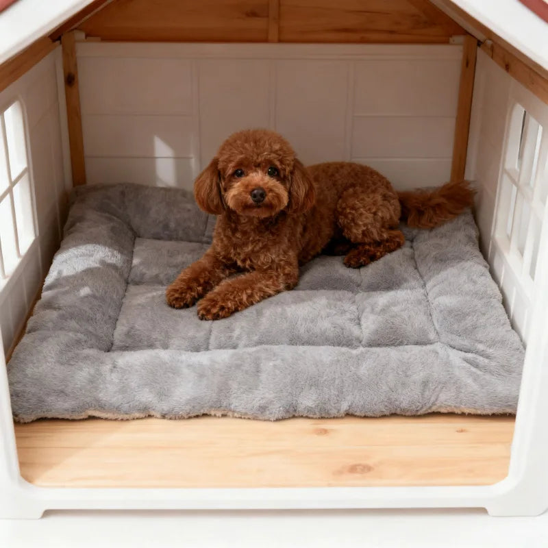 Large Pet Mat Double Sided Warm Soft Dog Cat Bed All Season Sleeping Pad Sofa Cushion