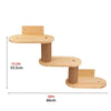Modular Solid Wood Cat Shelves