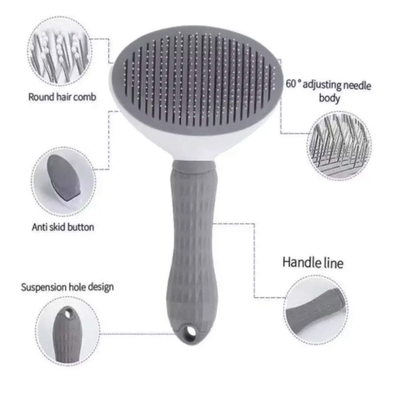 Snout & Pounce™ 2-in-1 Deshedding Brush