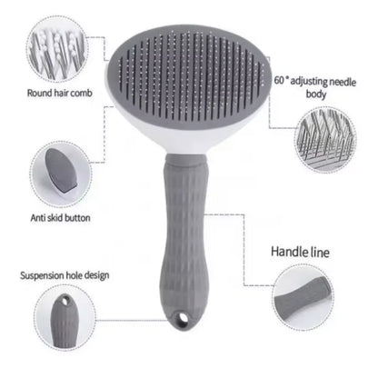 Snout & Pounce™ 2-in-1 Deshedding Brush