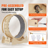 Large Wooden Cat Exercise Wheel