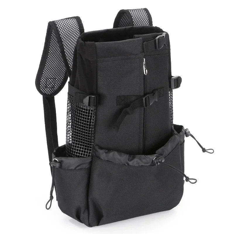 Strong Comfortable Oxford Cloth Dog Carrier Backpack for Cat Dogs High Quality Breathable Cycling Backpack for Outdoor Travel