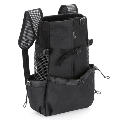 Strong Comfortable Oxford Cloth Dog Carrier Backpack for Cat Dogs High Quality Breathable Cycling Backpack for Outdoor Travel