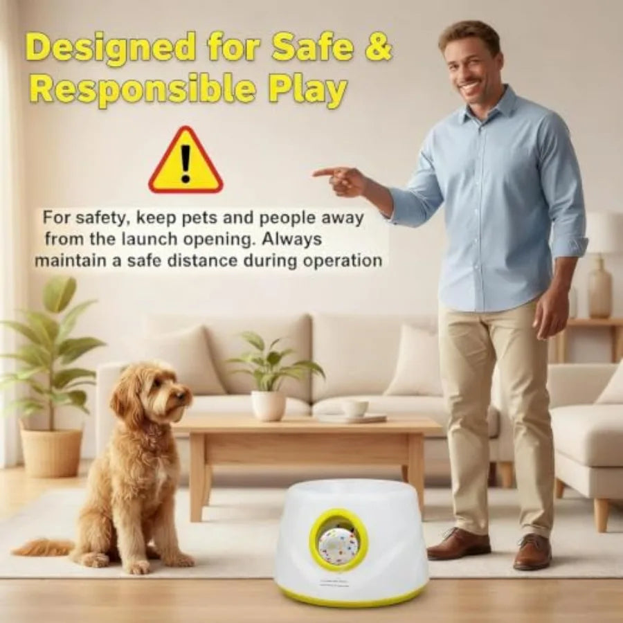 Snout & Pounce™ Automatic Ball Launcher