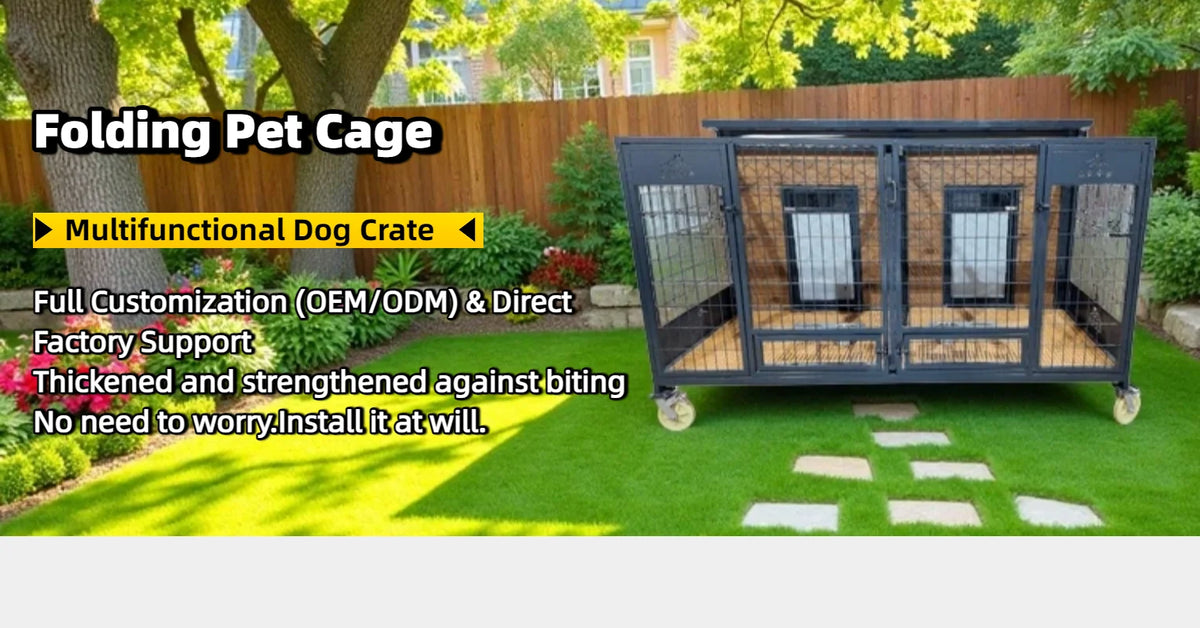 Weatherproof Eco Friendly Outdoor Dog House S M L Size Choices Durable Pet Shelter For Patio Garden