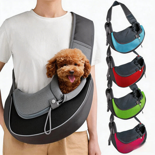 Snout & Pounce™ Hands-Free Pet Sling