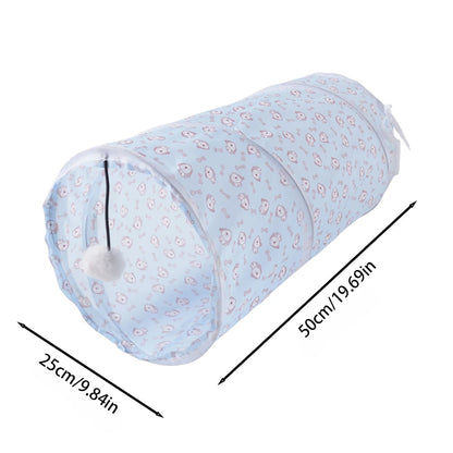 Snout & Pounce™ Foldable Cat Tunnel