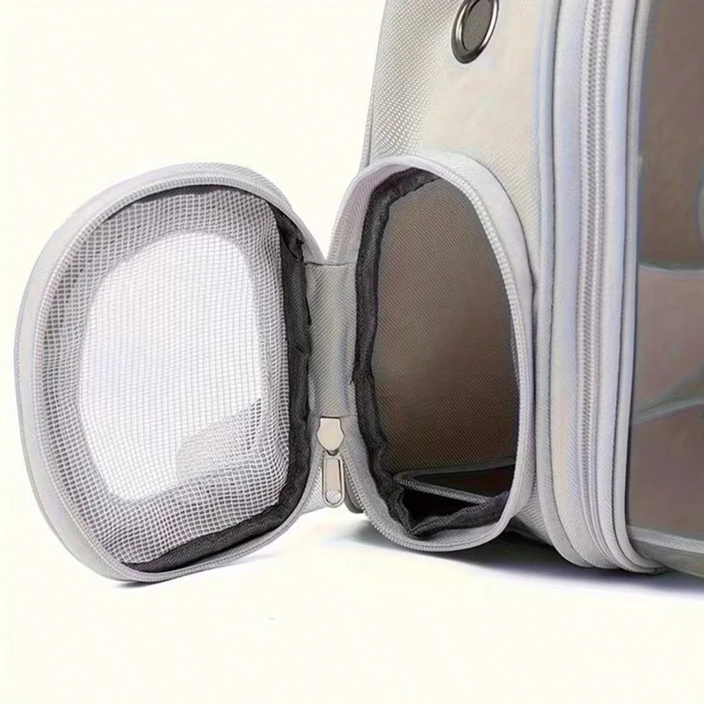 Snout & Pounce™ Ventilated Pet Carrier Backpack
