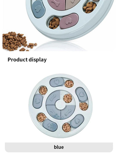 Pet Feeder Dog Educational Toys Increase Puppy Intellectual Food Dispenser Interactive Educational Feeding Toys