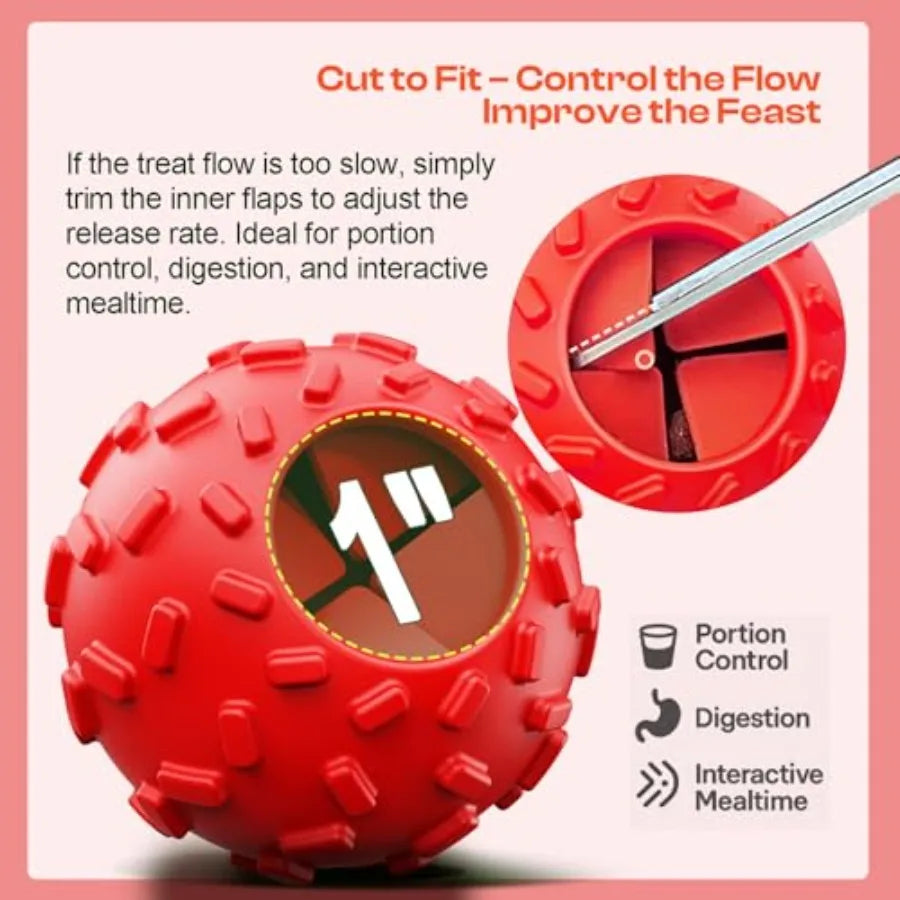 Snout & Pounce™ Interactive Treat Ball