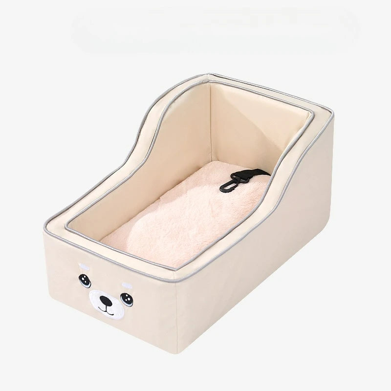 Travel Small Dog Carriers Safe Transport Pet Car Central Control Dog Seat Bed for Cats Car Front Seat Travel Carrier