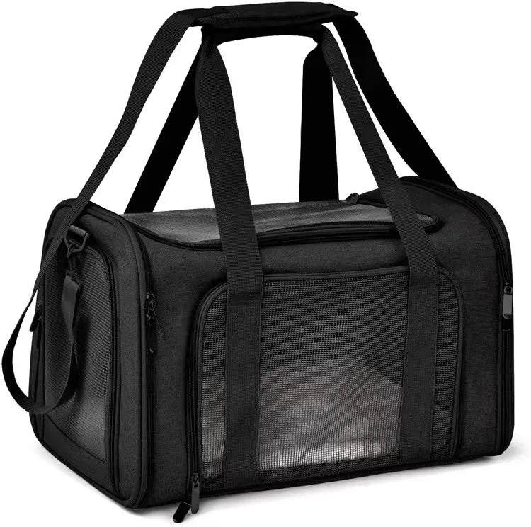 Airline Approved Dog Carrier Backpack Soft Side Pet Travel Bag for Small Dogs And Cats Lightweight Portable Cat Transport for Ou