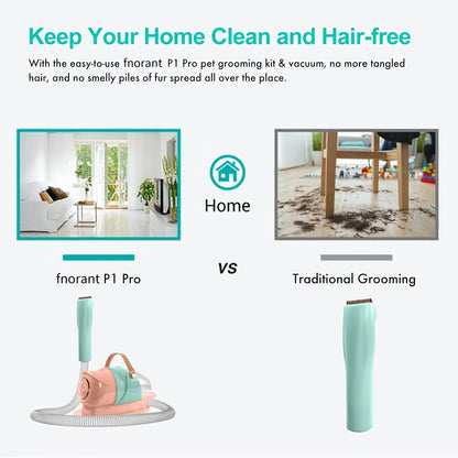 Snout & Pounce™ Grooming Vacuum Kit