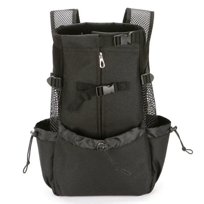 Strong Comfortable Oxford Cloth Dog Carrier Backpack for Cat Dogs High Quality Breathable Cycling Backpack for Outdoor Travel