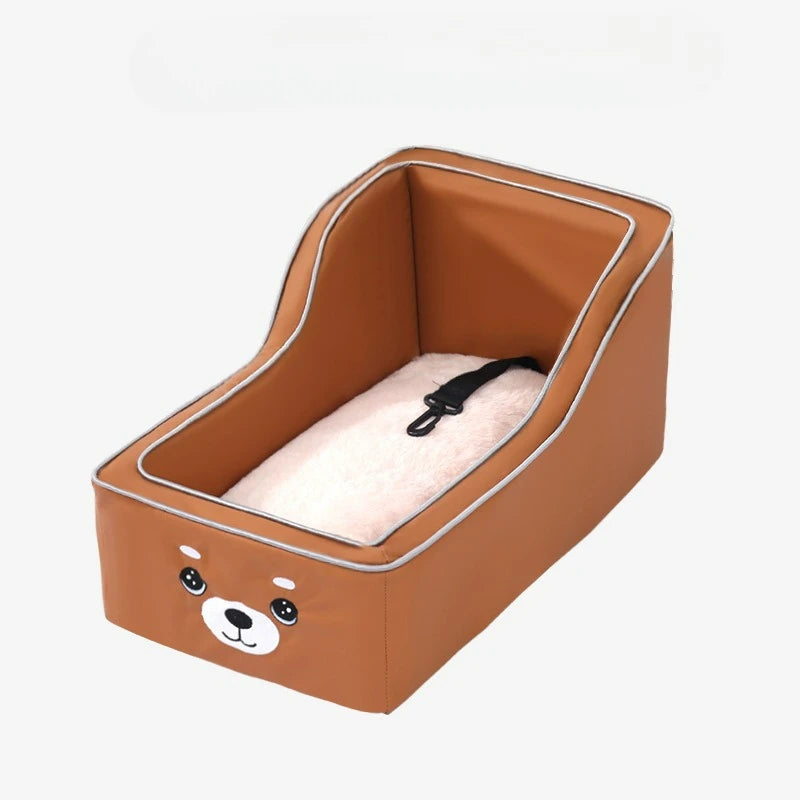 Travel Small Dog Carriers Safe Transport Pet Car Central Control Dog Seat Bed for Cats Car Front Seat Travel Carrier