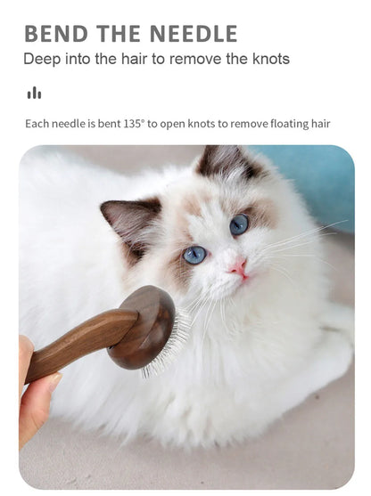 Pet Grooming Kit For Cats & Dogs Includes Detangling Comb Nail Clipper Brush Deshedding Comb Flea Comb Cat Grooming Bucket