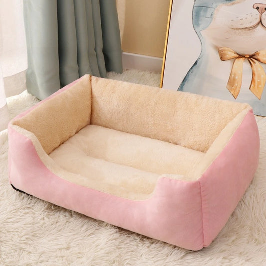 Winter Warm, All-season Plush Cat Pads for Cat and Dog Beds, Washable and Bite-resistant, Small, Medium and Large Dog Bed Pads
