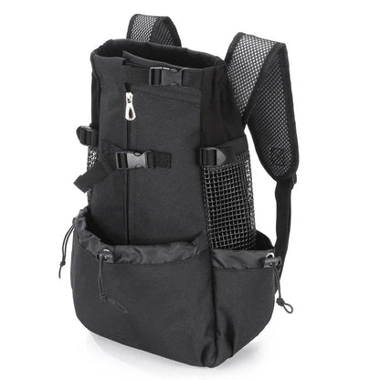 Strong Comfortable Oxford Cloth Dog Carrier Backpack for Cat Dogs High Quality Breathable Cycling Backpack for Outdoor Travel