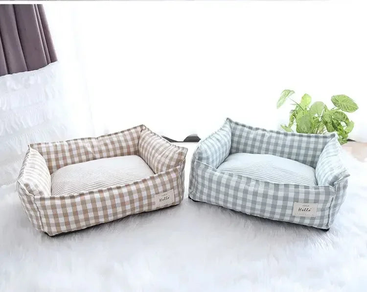 Indoor Dogs Small Medium Cat Sofa Sleeping Bed Pet Nest Cat Bed Pet Sofa Sleeping Bed Furniture Pet Supplies Accessories
